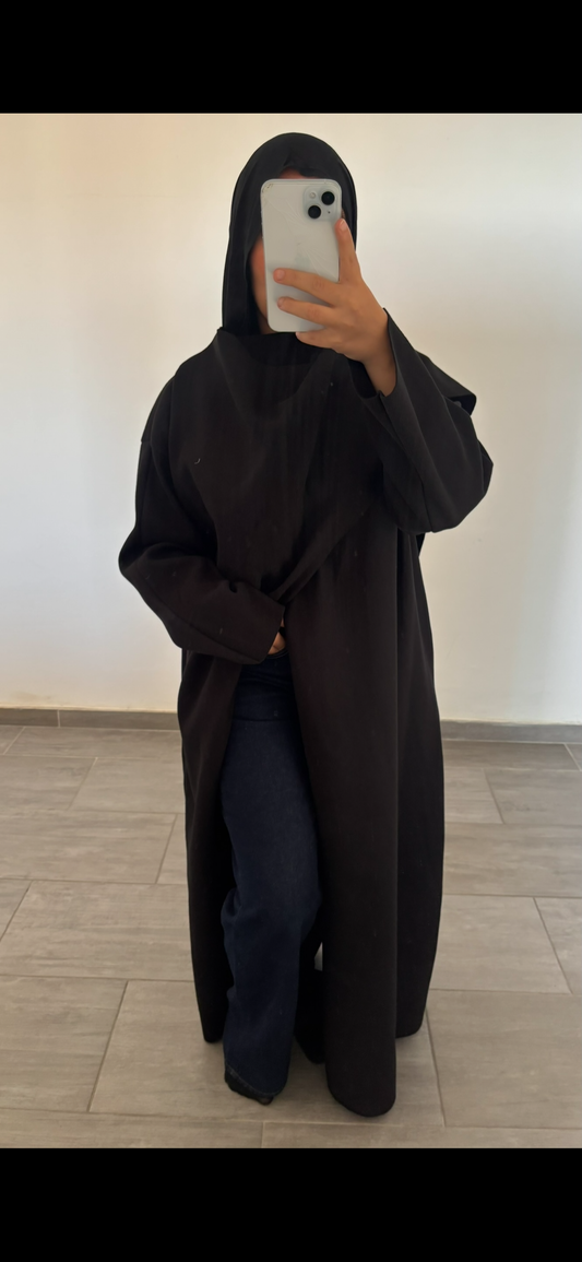 cape longue noir