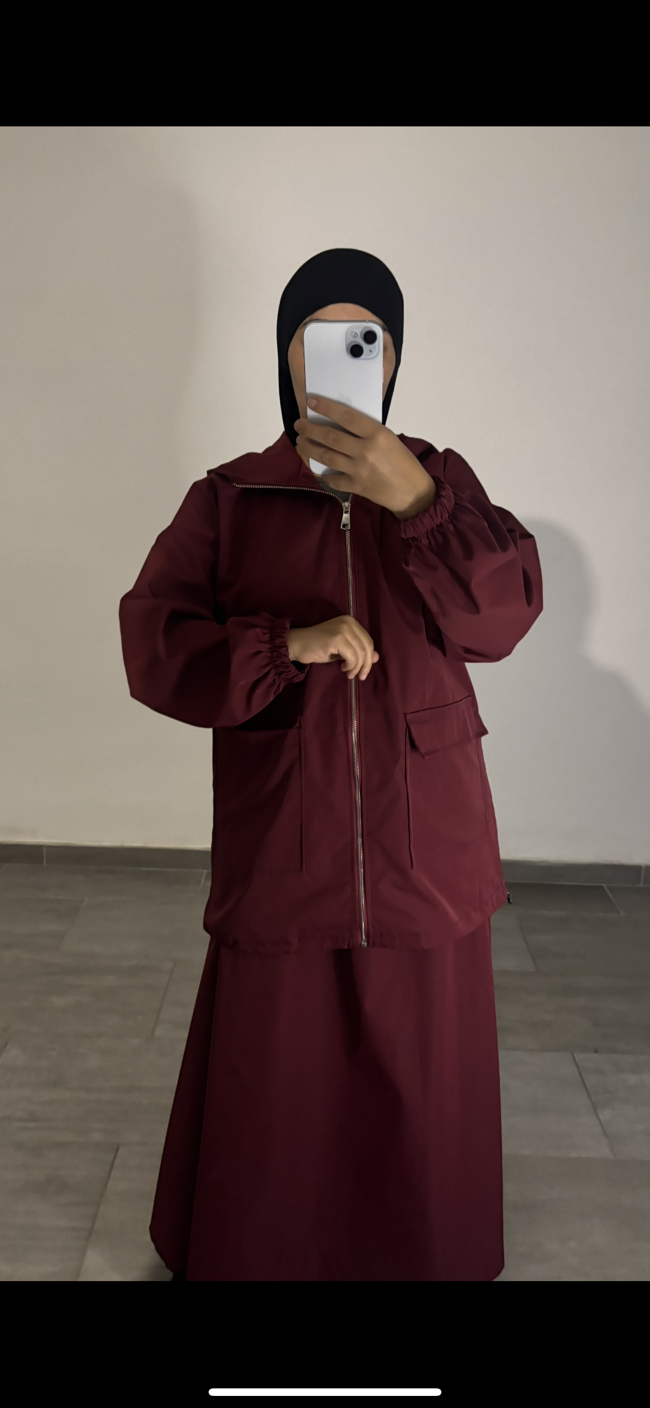 Ensemble matiere Kwet bordeaux